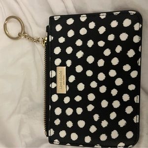 Kate Spade Leather Keychain Wallet